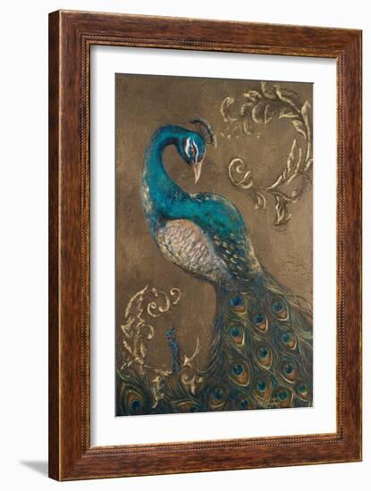 Pershing Peacock I-Tiffany Hakimipour-Framed Art Print