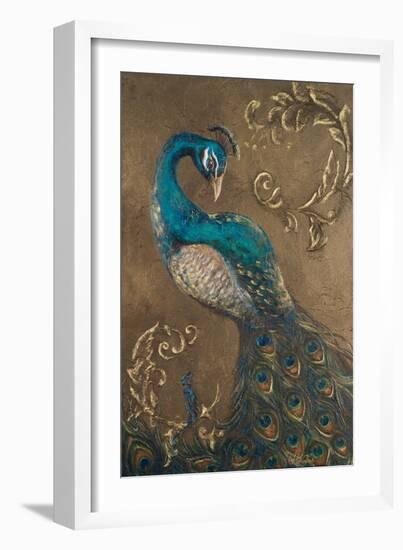 Pershing Peacock I-Tiffany Hakimipour-Framed Art Print