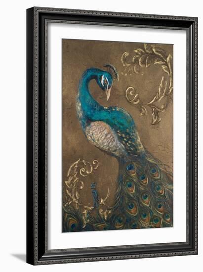 Pershing Peacock I-Tiffany Hakimipour-Framed Art Print