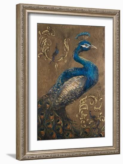 Pershing Peacock I-Tiffany Hakimipour-Framed Art Print