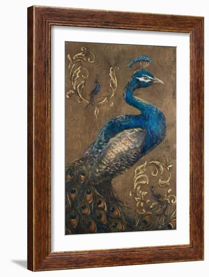 Pershing Peacock I-Tiffany Hakimipour-Framed Art Print