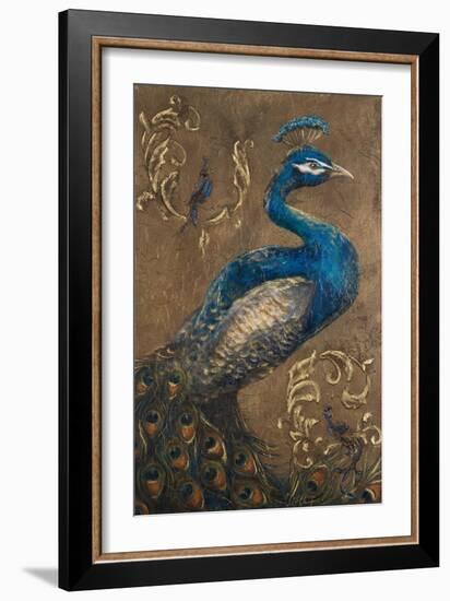 Pershing Peacock I-Tiffany Hakimipour-Framed Art Print