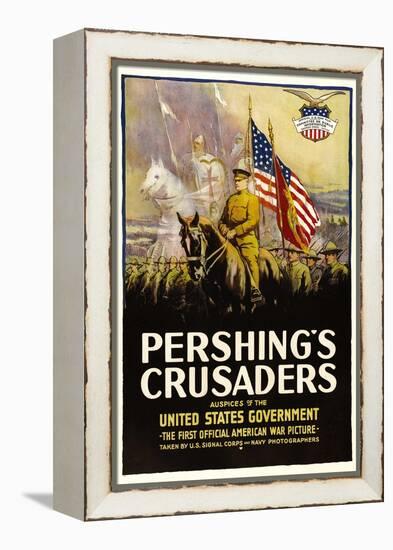 Pershing's Crusaders, 1918-null-Framed Stretched Canvas