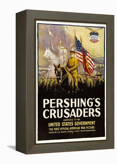 Pershing's Crusaders, 1918-null-Framed Stretched Canvas