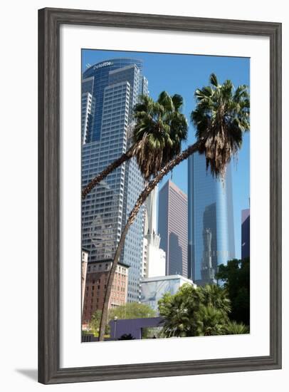 Pershing Square, Los Angeles, California, United States of America, North America-Ethel Davies-Framed Photographic Print