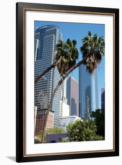 Pershing Square, Los Angeles, California, United States of America, North America-Ethel Davies-Framed Photographic Print