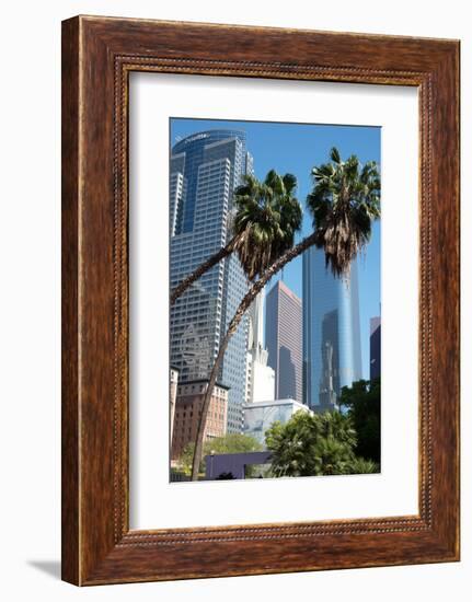 Pershing Square, Los Angeles, California, United States of America, North America-Ethel Davies-Framed Photographic Print