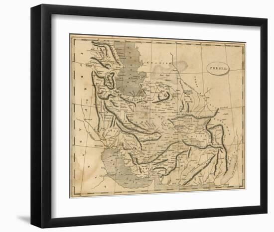 Persia, c.1812-Aaron Arrowsmith-Framed Art Print