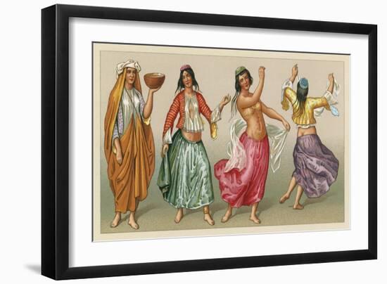 Persia Costume-French School-Framed Giclee Print