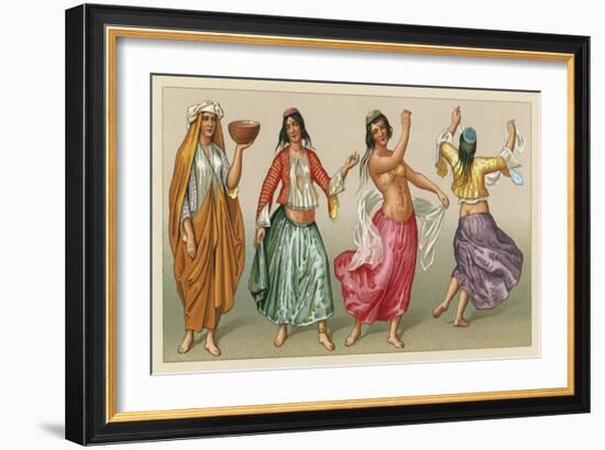 Persia Costume-French School-Framed Giclee Print