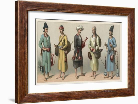 Persia Costume-French School-Framed Giclee Print