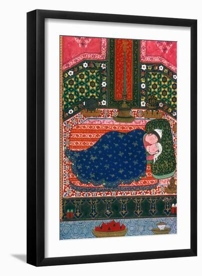 Persia: Lovers, 1527-28-null-Framed Giclee Print