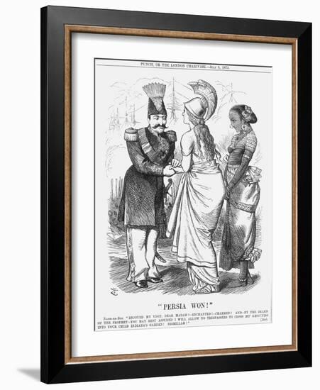 Persia Won!, 1873-Joseph Swain-Framed Giclee Print