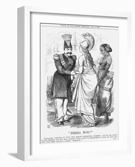 Persia Won!, 1873-Joseph Swain-Framed Giclee Print