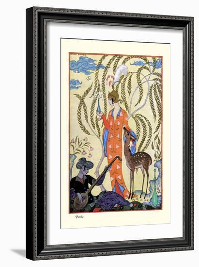 Persia-Georges Barbier-Framed Premium Giclee Print