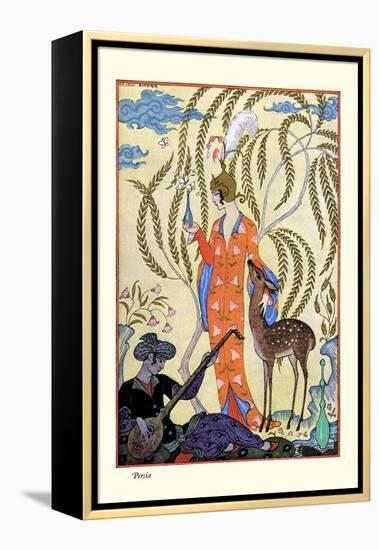 Persia-Georges Barbier-Framed Stretched Canvas
