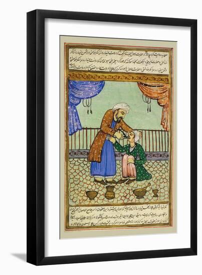 Persian Dentist: Illustration from the Koran-null-Framed Art Print