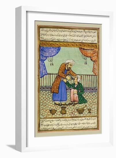 Persian Dentist: Illustration from the Koran-null-Framed Art Print