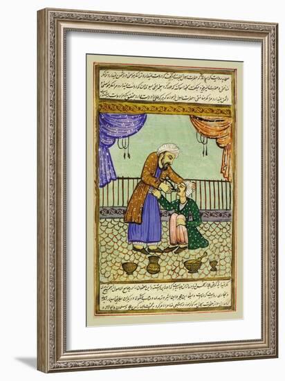 Persian Dentist: Illustration from the Koran-null-Framed Art Print