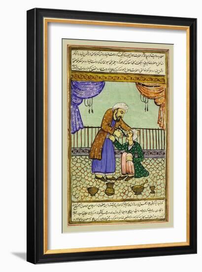 Persian Dentist: Illustration from the Koran-null-Framed Art Print