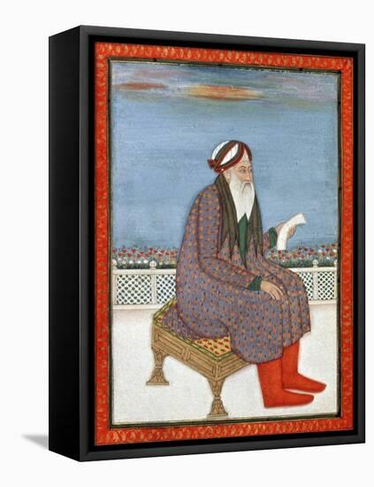 Persian Doctor, 16th Century Artwork-CCI Archives-Framed Premier Image Canvas