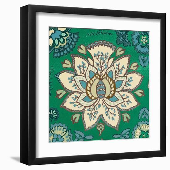 Persian Emerald I-Lanie Loreth-Framed Art Print