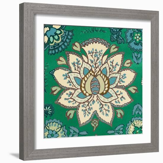 Persian Emerald I-Lanie Loreth-Framed Art Print