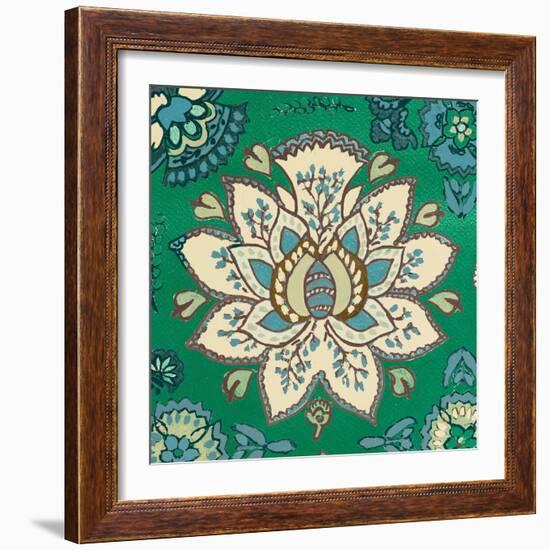 Persian Emerald I-Lanie Loreth-Framed Art Print