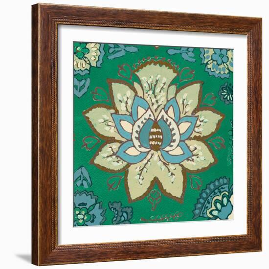 Persian Emerald II-Lanie Loreth-Framed Art Print