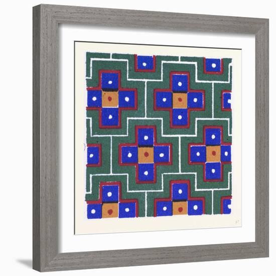 Persian Ornament-null-Framed Giclee Print