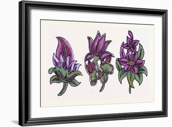 Persian Ornament-null-Framed Giclee Print