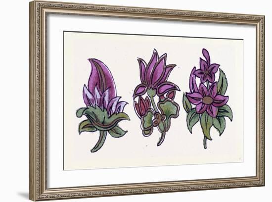 Persian Ornament-null-Framed Giclee Print