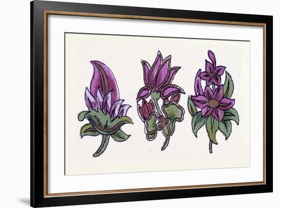 Persian Ornament-null-Framed Giclee Print