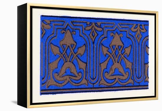 Persian Ornament-null-Framed Premier Image Canvas