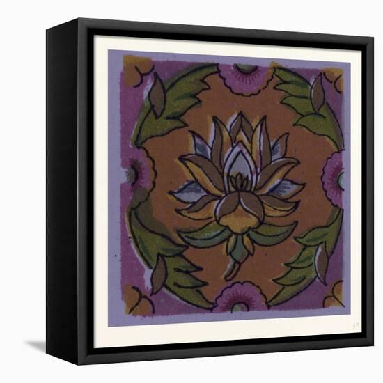 Persian Ornament-null-Framed Premier Image Canvas