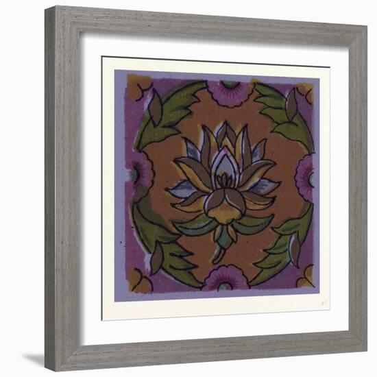 Persian Ornament-null-Framed Giclee Print