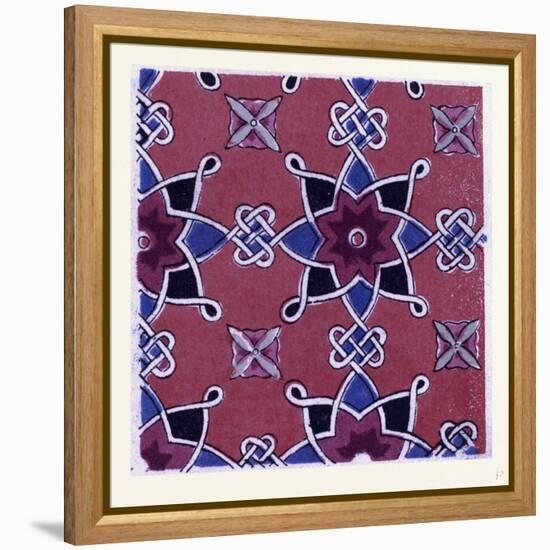 Persian Ornament-null-Framed Premier Image Canvas