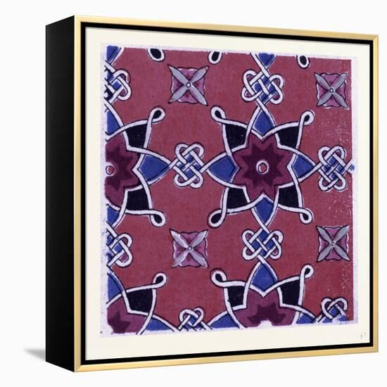 Persian Ornament-null-Framed Premier Image Canvas