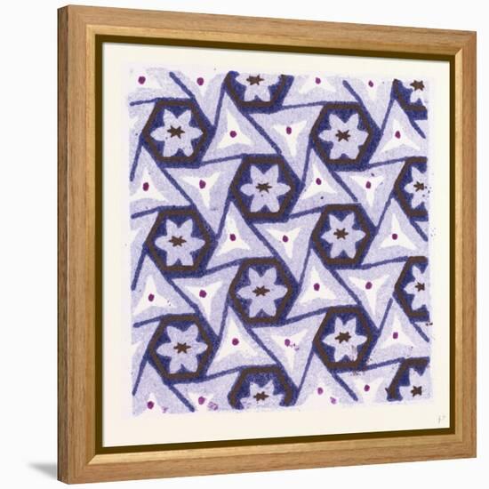 Persian Ornament-null-Framed Premier Image Canvas