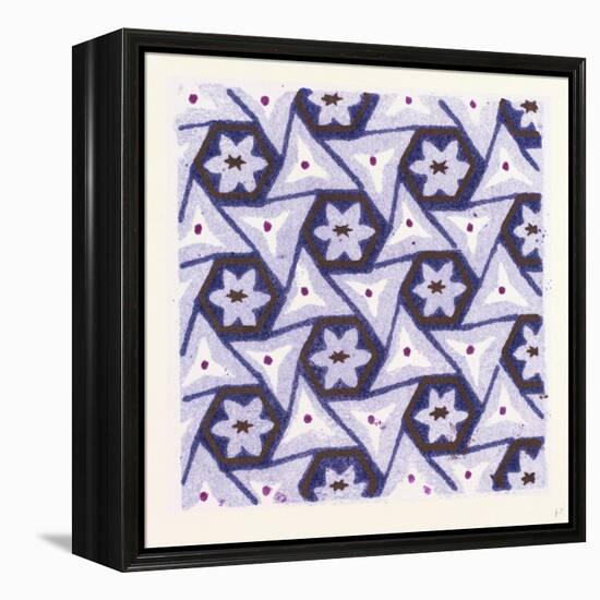 Persian Ornament-null-Framed Premier Image Canvas