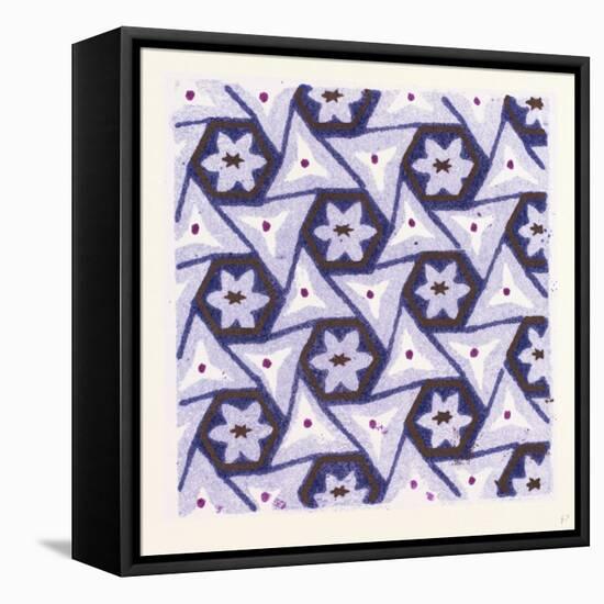 Persian Ornament-null-Framed Premier Image Canvas