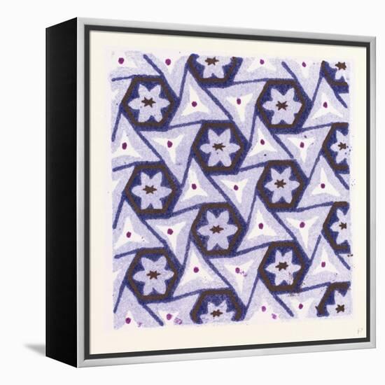 Persian Ornament-null-Framed Premier Image Canvas