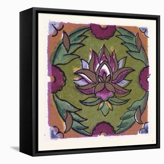 Persian Ornament-null-Framed Premier Image Canvas