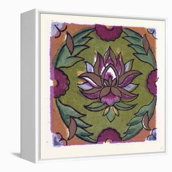 Persian Ornament-null-Framed Premier Image Canvas