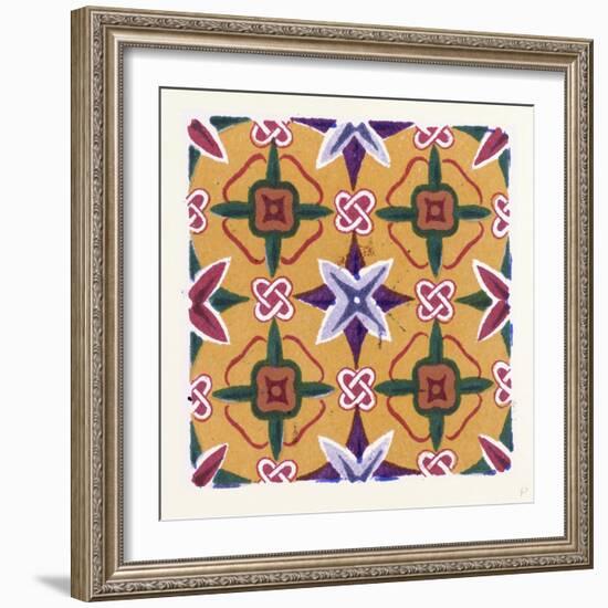 Persian Ornament-null-Framed Giclee Print