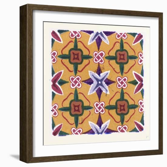 Persian Ornament-null-Framed Giclee Print