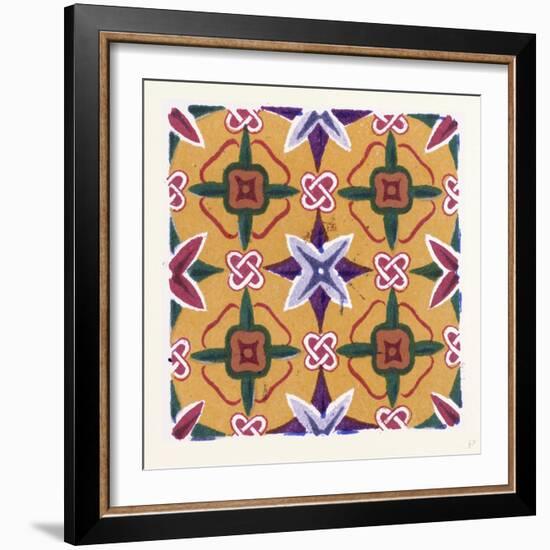 Persian Ornament-null-Framed Giclee Print