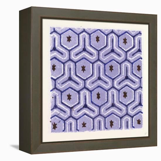 Persian Ornament-null-Framed Premier Image Canvas