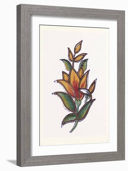 Persian Ornament-null-Framed Giclee Print