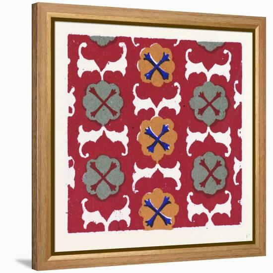 Persian Ornament-null-Framed Premier Image Canvas